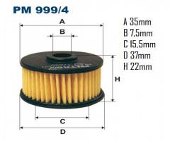 Filtron pm999/4 filtr paliwa do instalacji gazowych meda