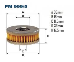 Filtron pm999/5 filtr paliwa do instalacji gazowych stefanel