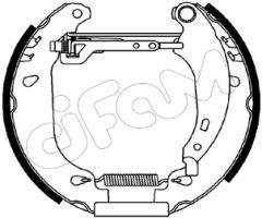 Cifam 151-092 szczęki hamulc.+cylinderki (zestaw) peugeot, peugeot 206 hatchback (2a/c)