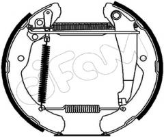 Cifam 151-148 szczęki hamulc.+cylinderki (zestaw) skoda, skoda octavia (1u2)