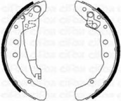 Cifam 153-009 szczęki hamulc. vw passat  88-96, audi 100 (4a, c4), vw caddy i (14)