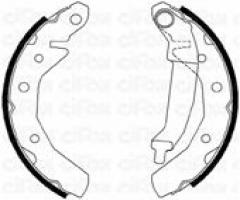 Cifam 153-046 szczęki hamulc. daewoo matiz  98-, chevrolet matiz (m200, m250), daewoo matiz (klya)