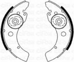Cifam 153-053 szczęki hamulc. aixam 500  97-, aixam 400, ligier ambra