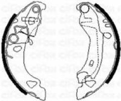 Cifam 153-070 szczęki hamulc. fiat punto  93-99