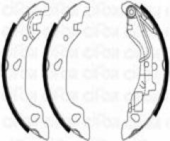 Cifam 153-080y szczęki hamulc. fiat punto ii  99- (+abs), fiat punto (188)