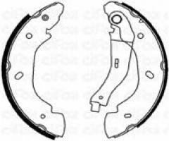 Cifam 153-135 szczęki hamulc. ford transit  00-, ford transit autobus