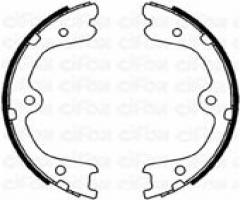 Cifam 153-298 szczęki hamulc. nissan navara  05- (ręczny), nissan navara (d40)