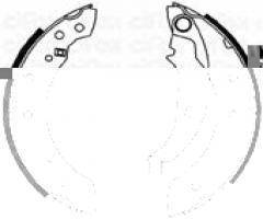 Cifam 153-350 szczęki hamulc. dacia logan  04- (+abs), citroËn saxo (s0, s1), dacia logan (ls_)