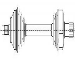 Cifam 655-539 półoś napędowa ford europe