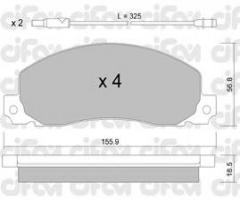 Cifam 822-098-0 klocki hamulc. renault trafic  84-01 z czuj.