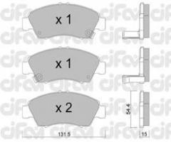 Cifam 822-138-0 klocki hamulc. honda civic  91-01