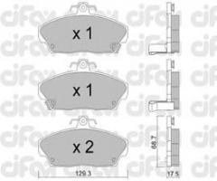 Cifam 822-174-0 klocki hamulc. rover 200-400  89-00 (+abs) z czuj