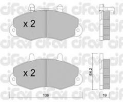 Cifam 822-194-1 klocki hamulc. ford transit 14  98-00