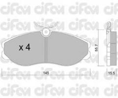 Cifam 822-198-0 klocki hamulc. nissan terrano ii  93-