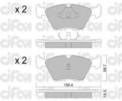 Cifam 822-205-0 klocki hamulc. ford mondeo  96-00, ford sierra hatchback (gbc, gbg)