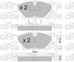Cifam 822-209-0 klocki hamulc. saab 9000  87-98