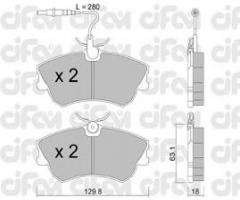 Cifam 822-222-0 klocki hamulc. renault espace  96-02