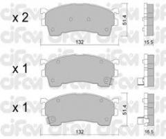 Cifam 822-223-1 klocki hamulc. mazda 323  00-
