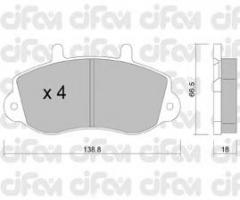 Cifam 822-264-0 klocki hamulc. renault master  98-