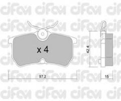 Cifam 822-317-0 klocki hamulc. ford focus  98-04 tył