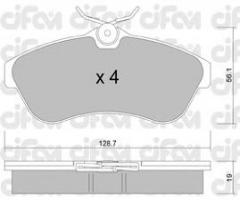 Cifam 822-329-0 klocki hamulc. citroen c3 1,4hdi-1,6  02-