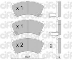 Cifam 822-436-0 klocki hamulc. suzuki baleno  99-, suzuki baleno (eg)