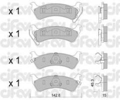 Cifam 822-527-0 klocki hamulc. jeep grand cherokee  -99 tył, jeep grand cherokee i (zj)