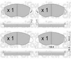 Cifam 822-536-0 klocki hamulc. ford transit  00-06
