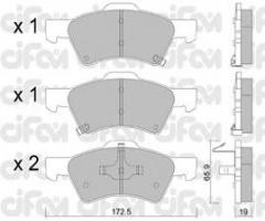 Cifam 822-623-0 klocki hamulc. chrysler voyager  01- koła 16