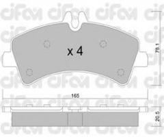 Cifam 822-674-0 klocki hamulc. mercedes sprinter 5-t  06- tył