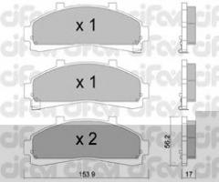 Cifam 822-683-0 klocki hamulc. ford explorer  91-