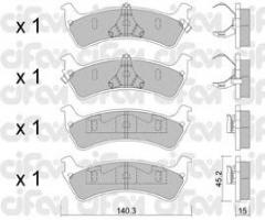 Cifam 822-684-0 klocki hamulc. ford explorer  96- tył