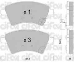 Cifam 822-702-0 klocki hamulc. fiat sedici  06-