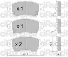 Cifam 822-750-0 klocki hamulc. toyota corolla  97-02, opel arena combi (thb)