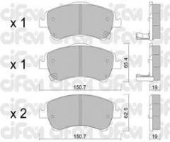 Cifam 822-795-0 klocki hamulc. toyota auris  07-