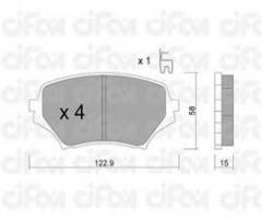 Cifam 822-870-0 klocki hamulc. mazda mx-5  05-