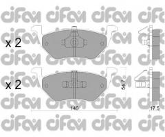 Cifam 822-907-0 klocki hamulc. ford europe / mazda