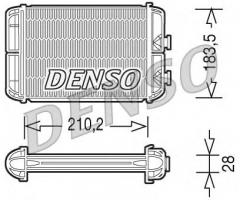 Denso drr20004 nagrzewnica opel