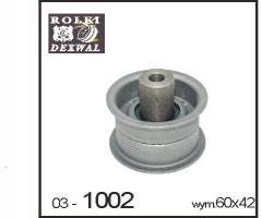 Dexwal 03-1002 rolka prowadząca ldv,  nissan