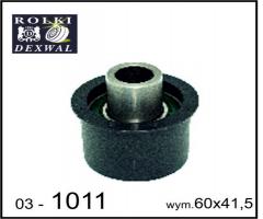 Dexwal 03-1011 rolka prowadząca mazda