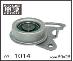 Dexwal 03-1014 rolka napinacza mitsubishi, mitsubishi galant iv (e3_a)