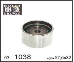 Dexwal 03-1038 rolka prowadząca lexus, lexus is i (jce1_, gxe1_)