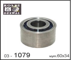 Dexwal 03-1079 rolka prowadząca landrover,  mg,  rover, mg mg zr, rover 25 (rf)