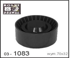 Dexwal 03-1083 rolka napinacza mercedes, mercedes-benz klasa s (w140)