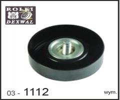 Dexwal 03-1112 napinacz,  pasek klinowy honda