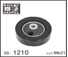 Dexwal 03-1210 rolka napinacza audi,  vw, audi 100 (44, 44q, c3)