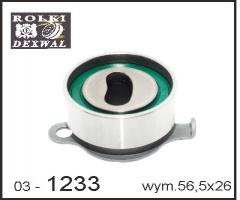 Dexwal 03-1233 rolka napinacza honda,  rover, honda civic iv hatchback (ec, ed, ee), rover 200 (xh)