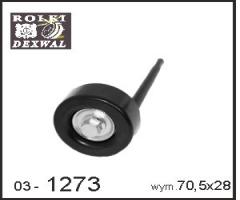 Dexwal 03-1273 rolka napinacza,  pasek klinowy wielorowkowyseat,, seat arosa (6h)