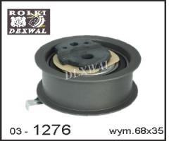 Dexwal 03-1276 rolka napinacza,  pasek rozrząduaudi,  set,  skoda, audi a3 (8p1), seat exeo (3r2)