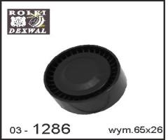 Dexwal 03-1286 rolka napinacza,  pasek rozrząduroewe